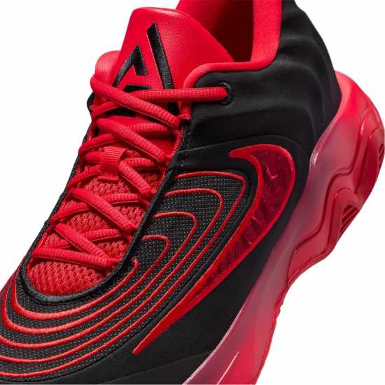 Мъжки маратонки Nike Giannis Immortality 4 Basketball Trainers Adults Черно/Червено Nike Giannis Immortality 4 Basketball Trainers Adults Черно/Червено Мъжки маратонки