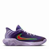Nike Giannis Immortality 4 Basketball Trainers Adults Purple/Crimson 