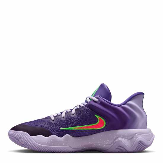 Nike Giannis Immortality 4 Basketball Trainers Adults Purple/Crimson 