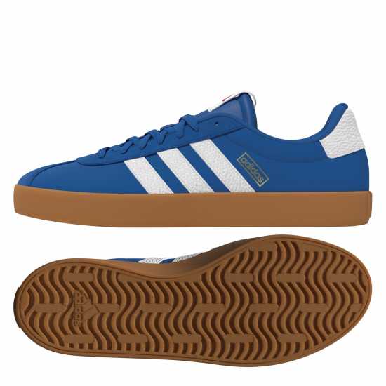 Adidas Vl Court 3.0 Shoes Mens Роял/Бял/Гума 