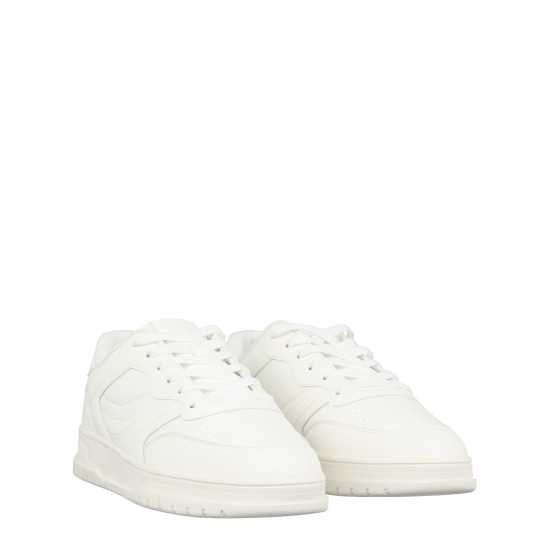 Fabric Маратонки Court Trainers Бяло Fabric Маратонки Court Trainers Бяло