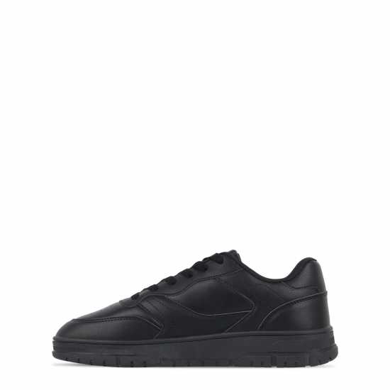 Fabric Маратонки Court Trainers Черно Fabric Маратонки Court Trainers Черно