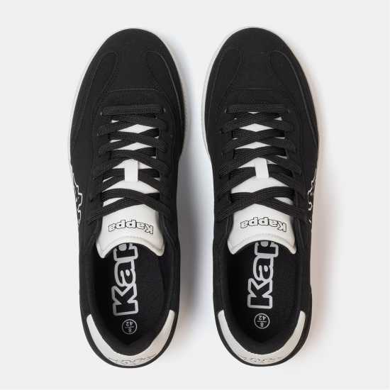 Kappa Ginosa Men Trainers Black/White Kappa Ginosa Men Trainers Black/White