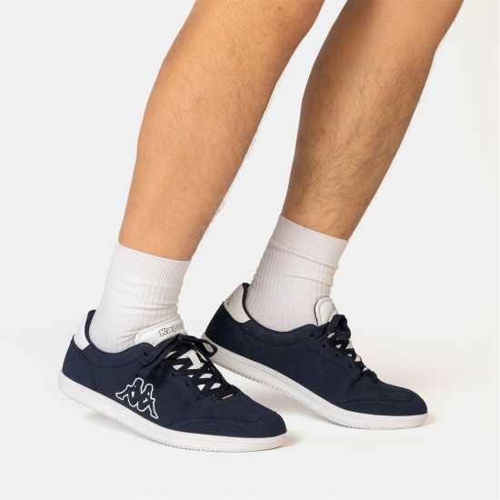 Kappa Ginosa Men Trainers Navy/White Kappa Ginosa Men Trainers Navy/White