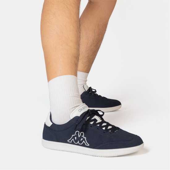 Kappa Ginosa Men Trainers Navy/White Kappa Ginosa Men Trainers Navy/White