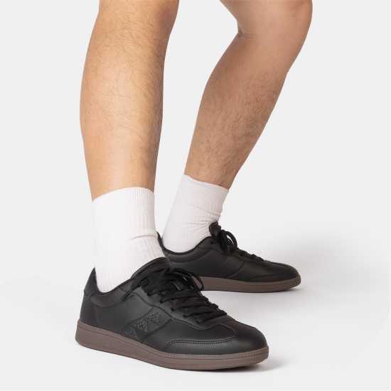 Kappa Scafa Trainers Mens Black 