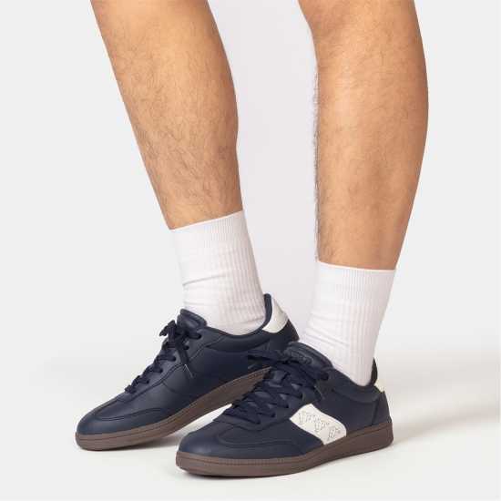 Kappa Scafa Trainers Mens Navy Kappa Scafa Trainers Mens Navy