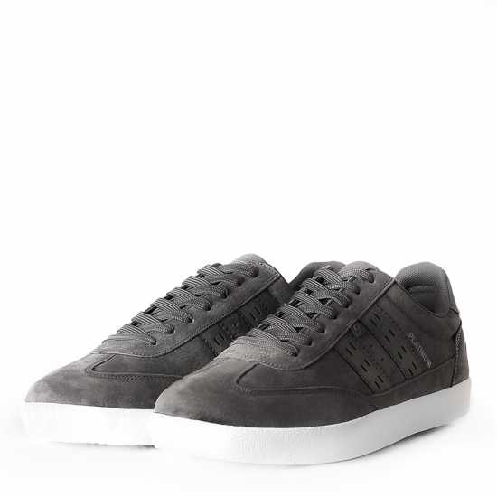 Quick Platinum Zwart Trainers Mens Сиво/Бяло Quick Platinum Zwart Trainers Mens Сиво/Бяло