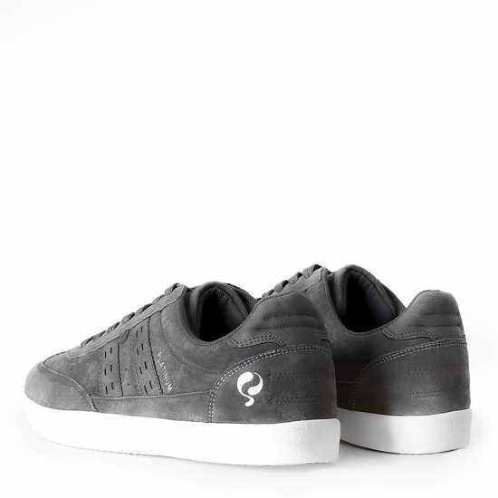 Quick Platinum Zwart Trainers Mens Сиво/Бяло Quick Platinum Zwart Trainers Mens Сиво/Бяло