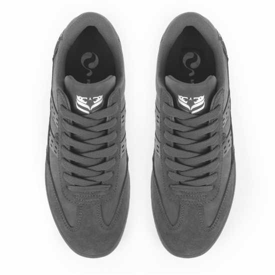 Quick Platinum Zwart Trainers Mens Сиво/Бяло Quick Platinum Zwart Trainers Mens Сиво/Бяло