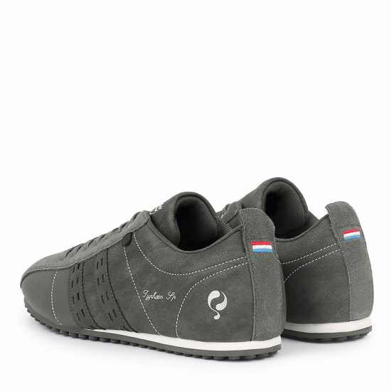 Quick Typhoon Sp Trainers Mens Тъмно сиво/Бяло 