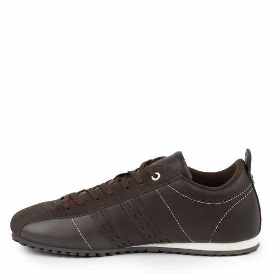 Quick Typhoon Sp Trainers Mens Тъмно кафяво/Бяло 