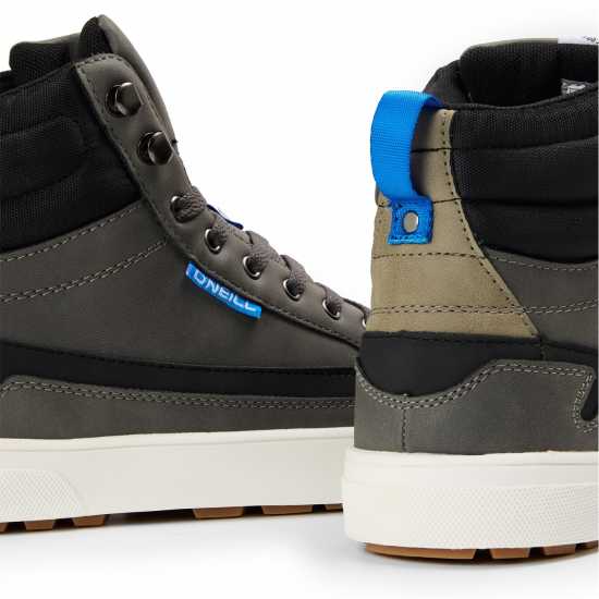 Oneill Men's Wallenberg Mid High-Top Trainers Grey 
