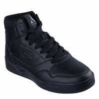 Skechers Dualeather Overlay High Top Fashion High-Top Trainers Mens  