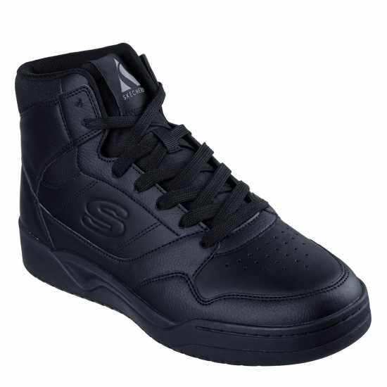 Skechers Dualeather Overlay High Top Fashion High-Top Trainers Mens  