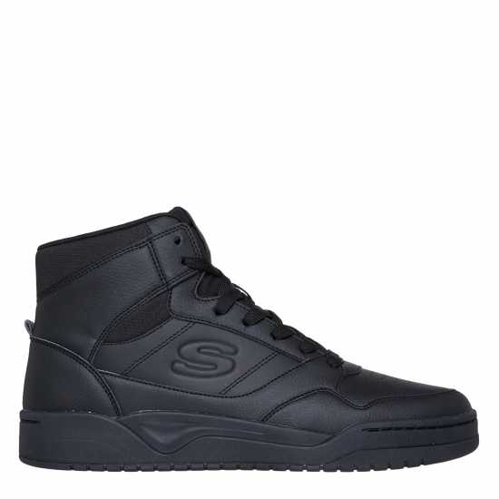 Skechers Dualeather Overlay High Top Fashion High-Top Trainers Mens  