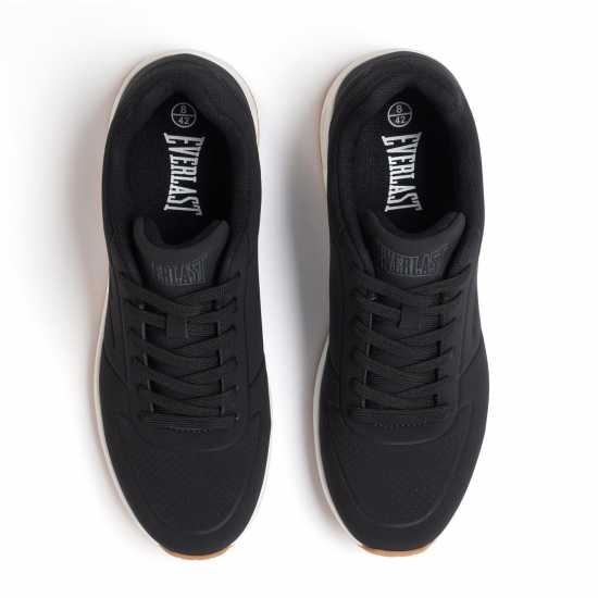 Everlast Kaiso Trainers Mens Черно/Бяло Мъжки маратонки