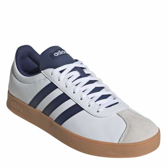 Мъжки маратонки Adidas Vl Court Base Shoes Wht/Blue/Grey Adidas Vl Court Base Shoes Wht/Blue/Grey Мъжки маратонки