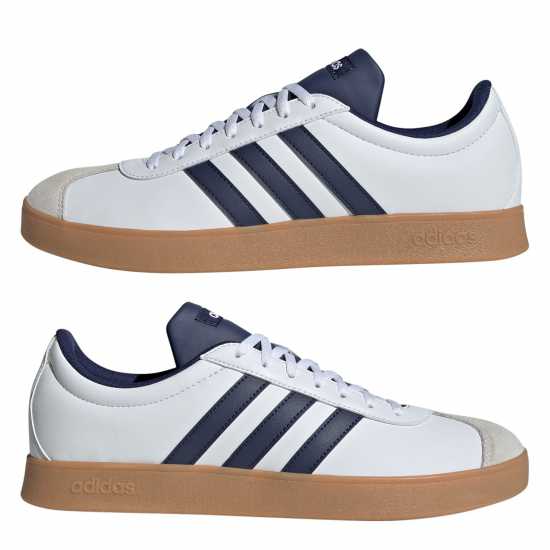 Мъжки маратонки Adidas Vl Court Base Shoes Wht/Blue/Grey Adidas Vl Court Base Shoes Wht/Blue/Grey Мъжки маратонки