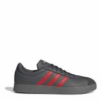 Adidas Vl Court Base Shoes Grey/Scarlet Мъжки маратонки