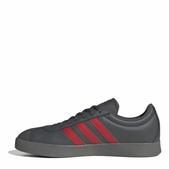 Adidas Vl Court Base Shoes Grey/Scarlet Мъжки маратонки