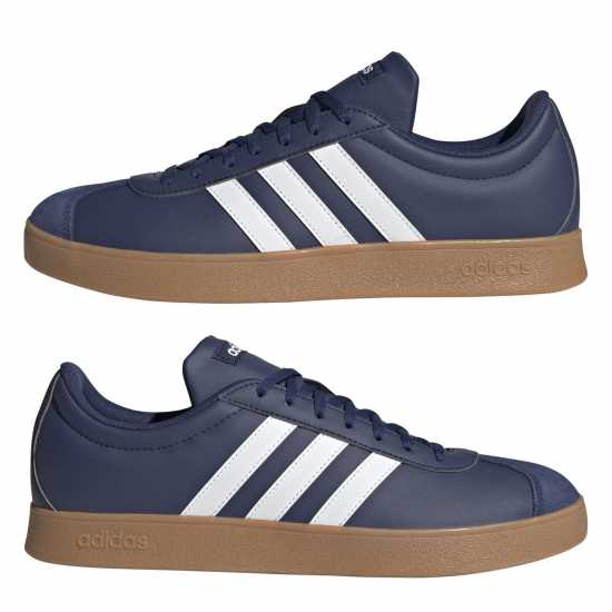 Adidas Vl Court Base Shoes Blu/White/Gm Мъжки маратонки