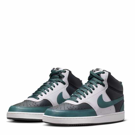 Nike Court Vision Mid Next Nature Mens Grey/Slate Nike Court Vision Mid Next Nature Mens Grey/Slate