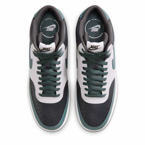 Nike Court Vision Mid Next Nature Mens Grey/Slate Nike Court Vision Mid Next Nature Mens Grey/Slate