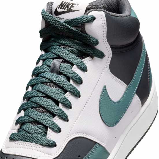 Nike Court Vision Mid Next Nature Mens Grey/Slate Nike Court Vision Mid Next Nature Mens Grey/Slate