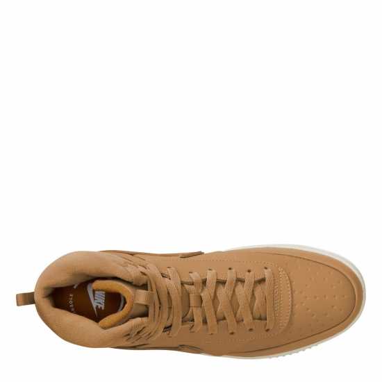 Nike Court Vision Mid Next Nature Mens Злато/Бяло 