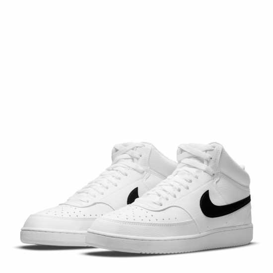 Мъжки маратонки Nike Court Vision Mid Next Nature Mens Бяло/Черно Nike Court Vision Mid Next Nature Mens Бяло/Черно Мъжки маратонки