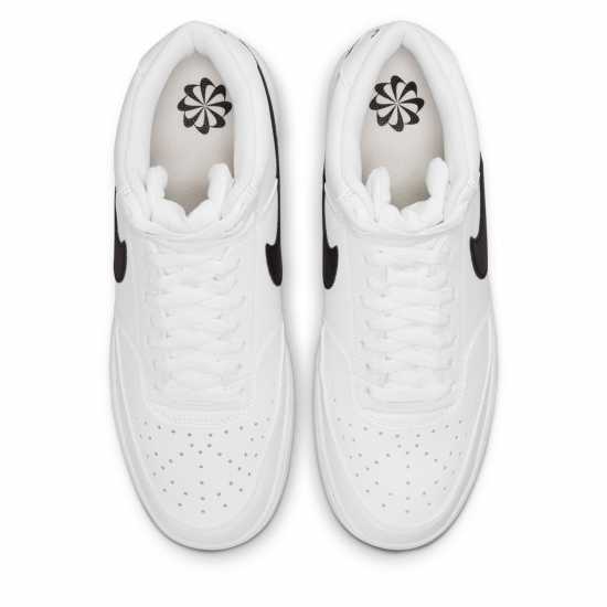 Мъжки маратонки Nike Court Vision Mid Next Nature Mens Бяло/Черно Nike Court Vision Mid Next Nature Mens Бяло/Черно Мъжки маратонки