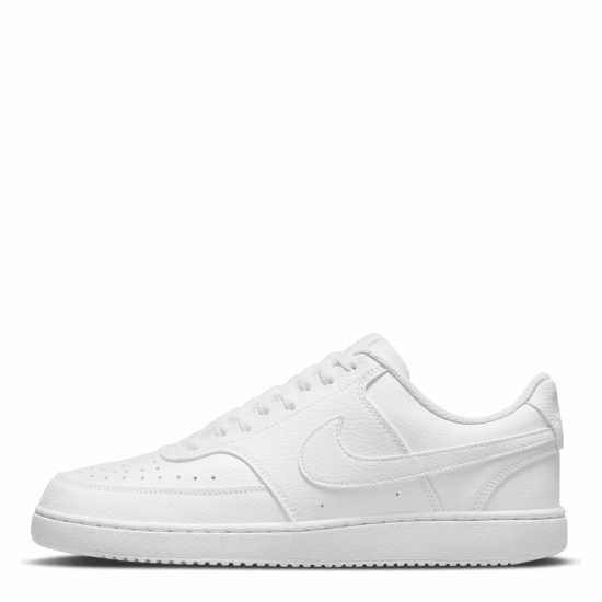 Nike Ниски Мъжки Маратонки Court Vision Low Trainers Mens Три бяло Мъжки маратонки