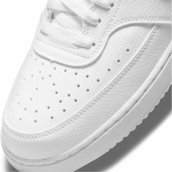 Nike Ниски Мъжки Маратонки Court Vision Low Trainers Mens Три бяло Мъжки маратонки