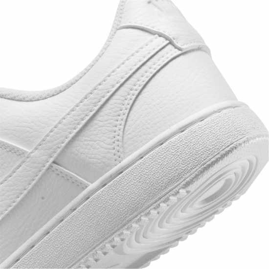 Nike Ниски Мъжки Маратонки Court Vision Low Trainers Mens Три бяло Мъжки маратонки