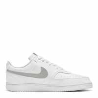 Nike Ниски Мъжки Маратонки Court Vision Low Trainers Mens White/Lt Smoke Мъжки маратонки