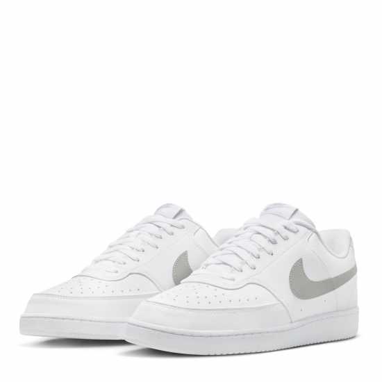 Мъжки маратонки Nike Ниски Мъжки Маратонки Court Vision Low Trainers Mens White/Lt Smoke Nike Ниски Мъжки Маратонки Court Vision Low Trainers Mens White/Lt Smoke Мъжки маратонки