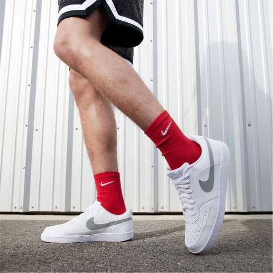 Мъжки маратонки Nike Ниски Мъжки Маратонки Court Vision Low Trainers Mens White/Lt Smoke Nike Ниски Мъжки Маратонки Court Vision Low Trainers Mens White/Lt Smoke Мъжки маратонки