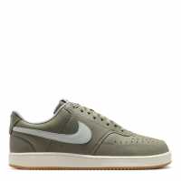 Nike Ниски Мъжки Маратонки Court Vision Low Trainers Mens Army/Sail Мъжки маратонки