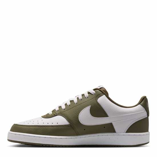 Nike Ниски Мъжки Маратонки Court Vision Low Trainers Mens Olive/White Мъжки маратонки