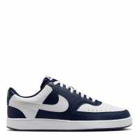Nike Ниски Мъжки Маратонки Court Vision Low Trainers Mens Морско синьо/Бяло Мъжки маратонки