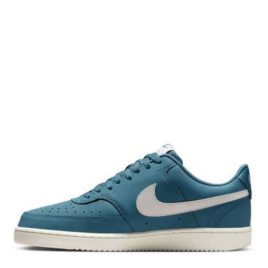 Nike Ниски Мъжки Маратонки Court Vision Low Trainers Mens Синьо/Парус Мъжки маратонки
