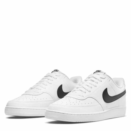 Мъжки маратонки Nike Ниски Мъжки Маратонки Court Vision Low Trainers Mens Бяло/Черно Nike Ниски Мъжки Маратонки Court Vision Low Trainers Mens Бяло/Черно Мъжки маратонки