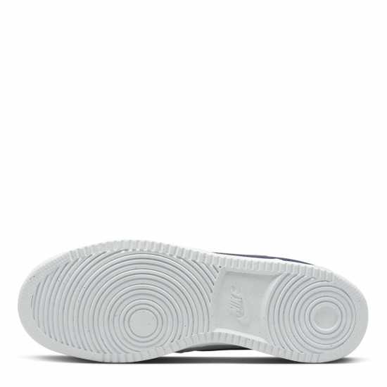 Nike Мъжки Маратонки Court Vision Mens Trainers White/Navy Мъжки маратонки