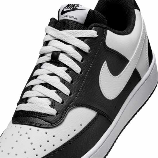 Nike Ниски Мъжки Маратонки Court Vision Low Trainers Mens Панда Мъжки маратонки