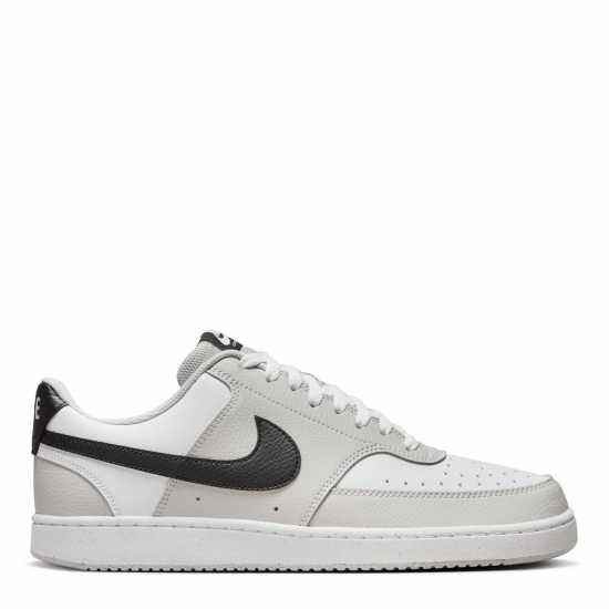 Nike Ниски Мъжки Маратонки Court Vision Low Trainers Mens Сиво/Черно/Бяло Мъжки маратонки