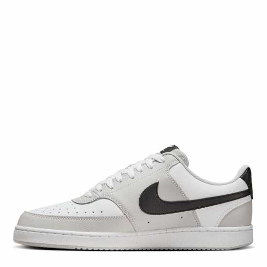 Nike Ниски Мъжки Маратонки Court Vision Low Trainers Mens Сиво/Черно/Бяло Мъжки маратонки