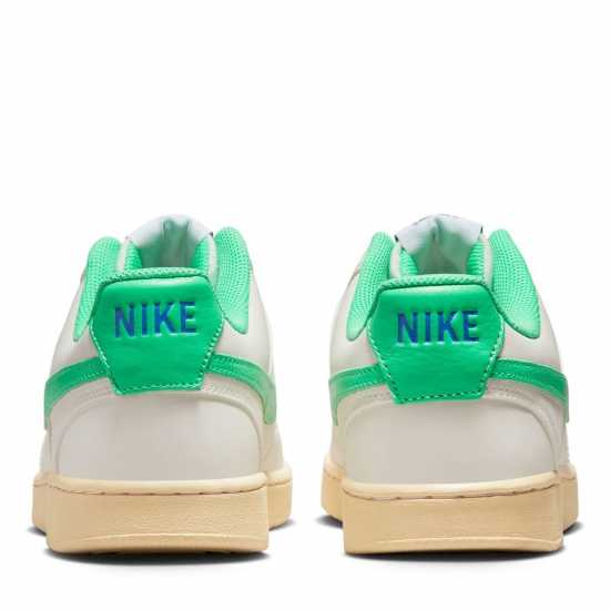 Nike Ниски Мъжки Маратонки Court Vision Low Trainers Mens Sail/Green Мъжки маратонки
