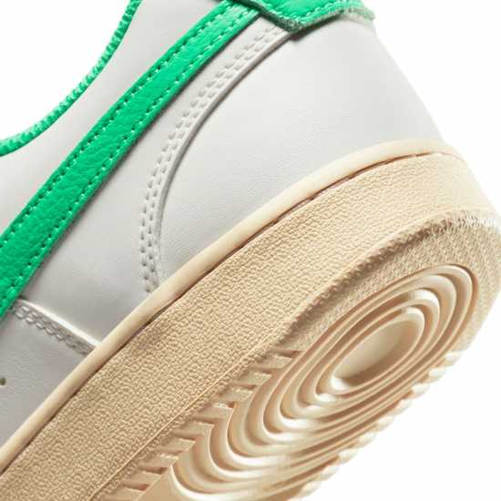Nike Ниски Мъжки Маратонки Court Vision Low Trainers Mens Sail/Green Мъжки маратонки