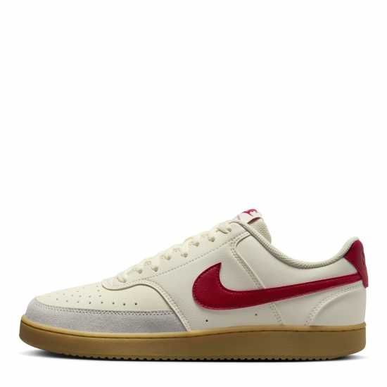 Мъжки маратонки Nike Ниски Мъжки Маратонки Court Vision Low Trainers Mens Перла/Червено/Гума Nike Ниски Мъжки Маратонки Court Vision Low Trainers Mens Перла/Червено/Гума Мъжки маратонки